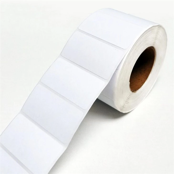 PP Synthesis Paper White Glassine Adhesive Label