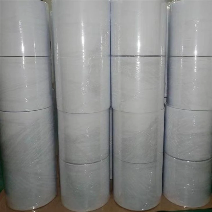 Eco DT Paper CT11 CT11Y CT12 CT12Y Hot Glue White Liner Yellow Liner Label Jumbo Roll High Quality Low Price