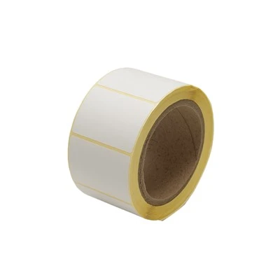 Top Coated DT Paper CTW25B gorący klej biały lub niebieski liniowiec Ekonomiczna etykieta Jumbo Roll Wysoka jakość niskiej ceny